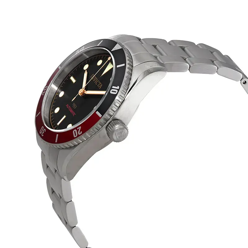 Invicta Pro Diver Pepsi Bezel Black Dial Automatic Men's Watch- 34334